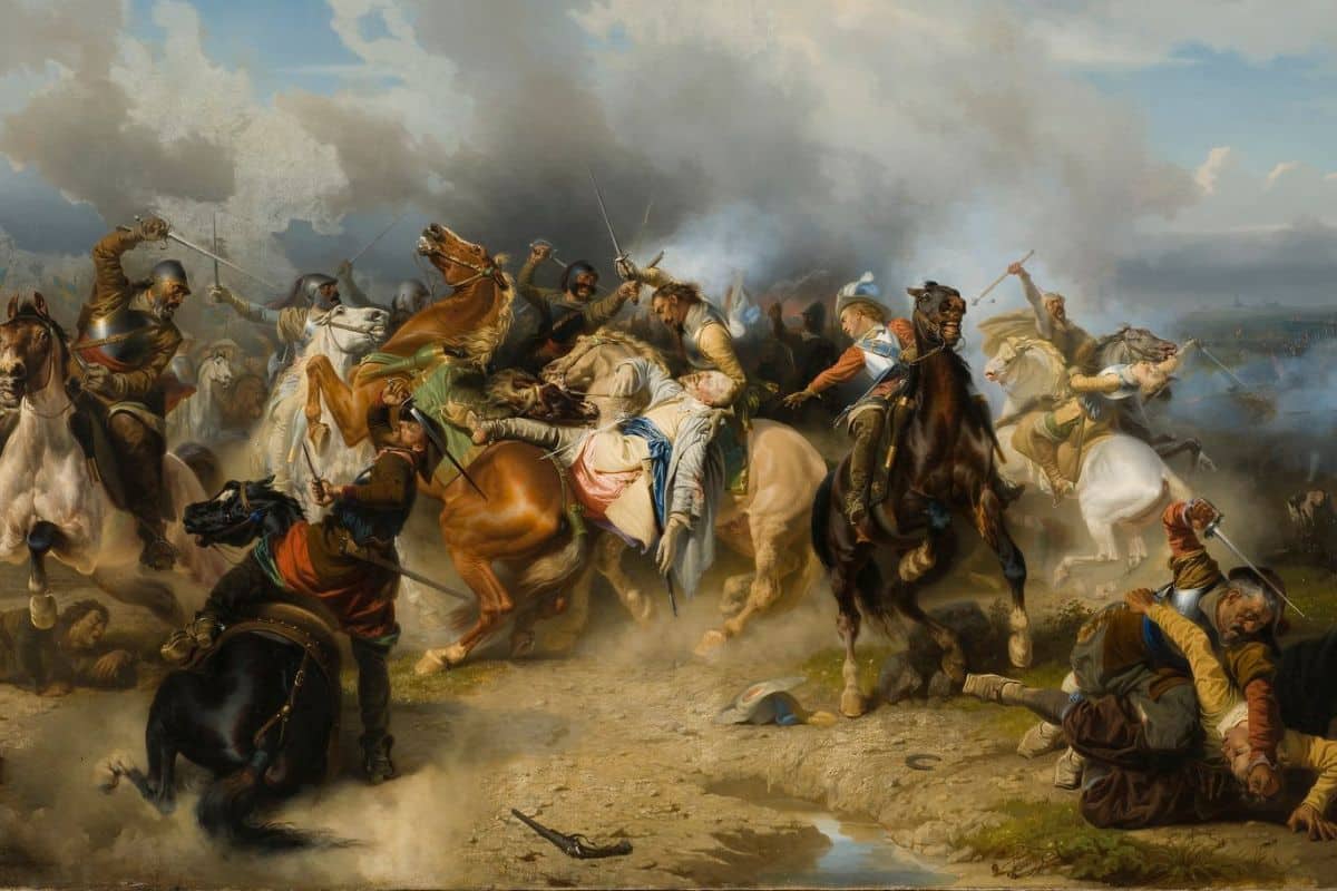 Gustav II Adolfs död vid Slaget vid Lützen 1632