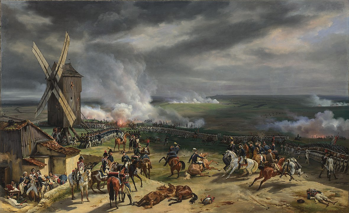 Slaget vid Valmy, September 20, 1792 av Horace Vernet - The National Gallery