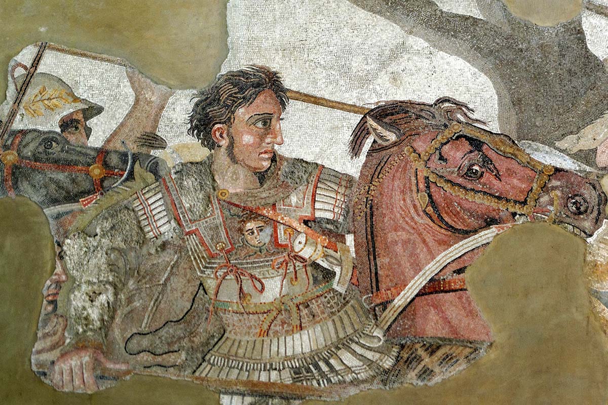 Mosaik av Alexander den store