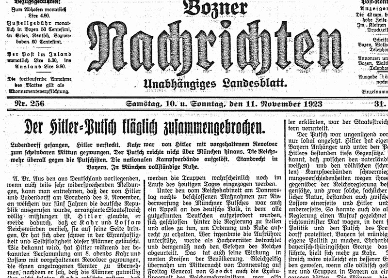 Ölkällarkuppen 1923