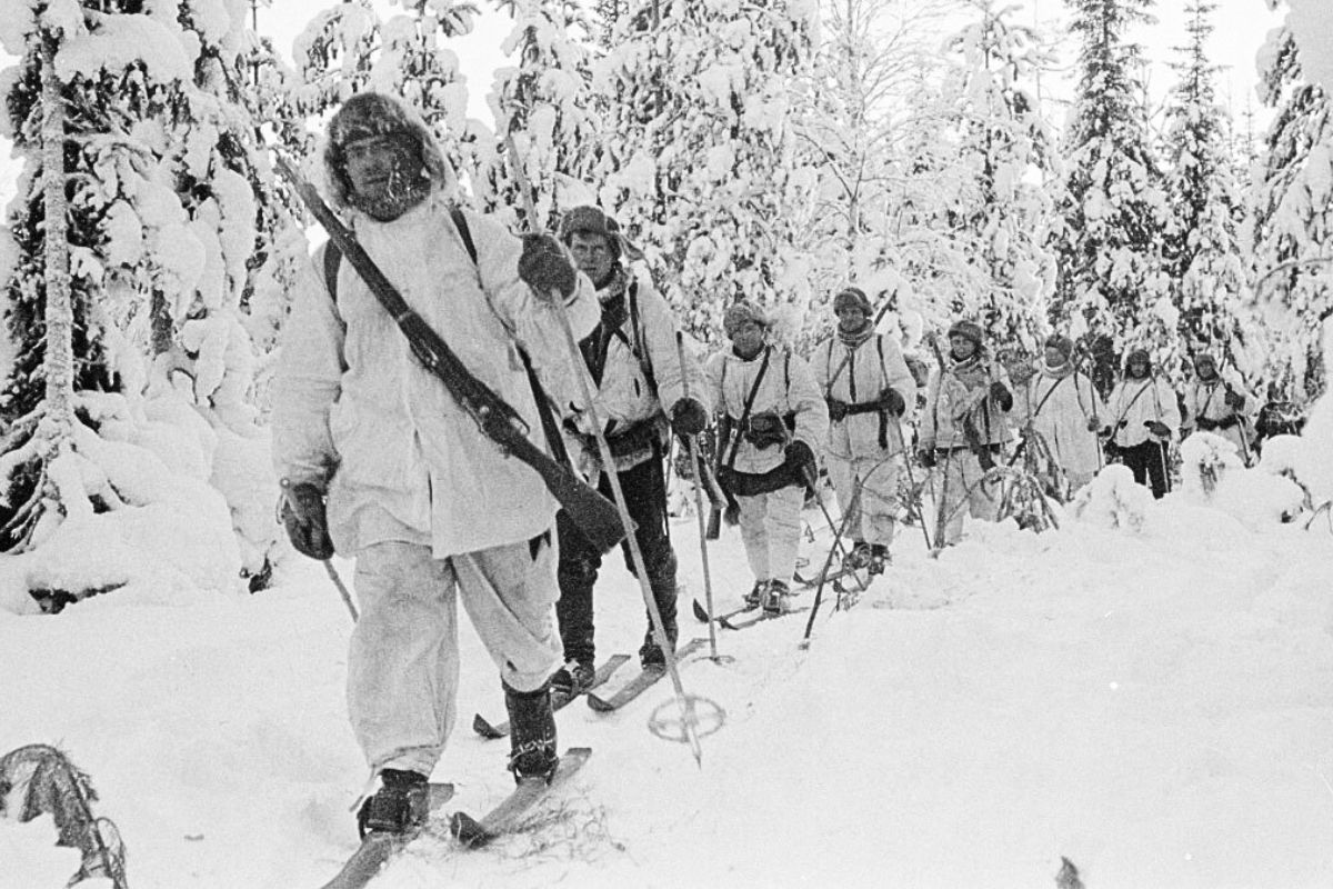 Finska soldater under Vinterkriget