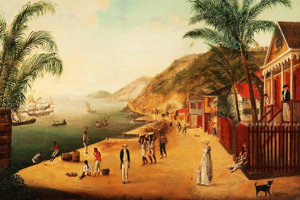 Slaveri-st barthelemy