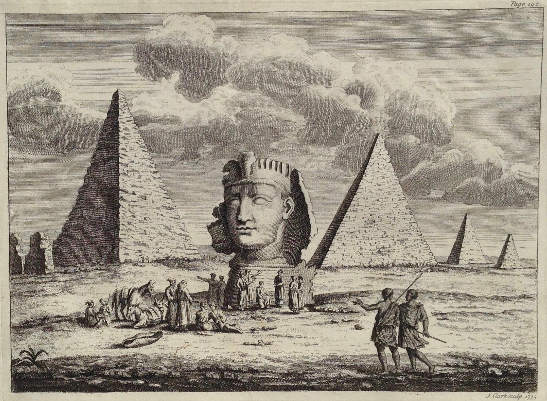Pyramider i Giza, Karl XII