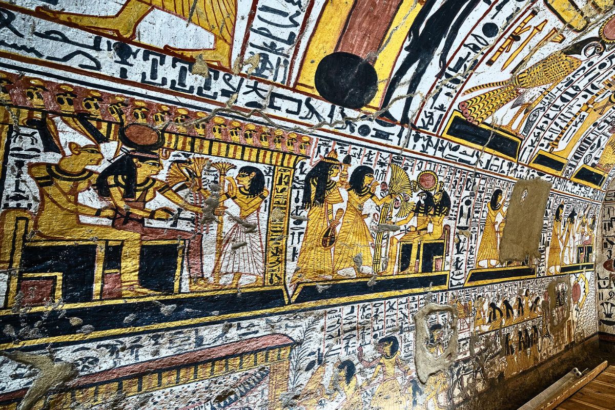 Faraos byggarbetare i Konungarnas dal